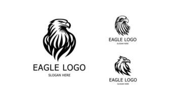 adelaar logo vector. gestileerde grafisch adelaar vogel logo sjabloon. vector