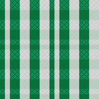 Schotse ruit plaid naadloos patroon. plaid patronen naadloos. traditioneel Schots geweven kleding stof. houthakker overhemd flanel textiel. patroon tegel swatch inbegrepen. vector