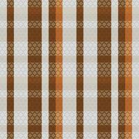 Schots Schotse ruit plaid naadloos patroon, Schotse ruit plaid patroon naadloos. traditioneel Schots geweven kleding stof. houthakker overhemd flanel textiel. patroon tegel swatch inbegrepen. vector