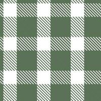 Schotse ruit plaid naadloos patroon. schaakbord patroon. traditioneel Schots geweven kleding stof. houthakker overhemd flanel textiel. patroon tegel swatch inbegrepen. vector