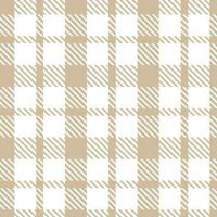 Schotse ruit plaid naadloos patroon. plaid patroon naadloos. sjabloon voor ontwerp ornament. naadloos kleding stof textuur. vector illustratie