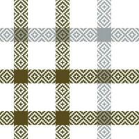 plaids patroon naadloos. abstract controleren plaid patroon traditioneel Schots geweven kleding stof. houthakker overhemd flanel textiel. patroon tegel swatch inbegrepen. vector