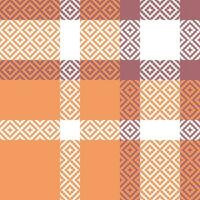 plaid patronen naadloos. klassiek plaid Schotse ruit flanel overhemd Schotse ruit patronen. modieus tegels voor achtergronden. vector