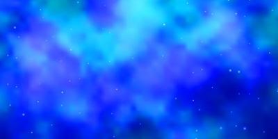 lichtblauwe vectorlay-out met heldere sterren vervagen decoratief ontwerp in eenvoudige stijl met sterren beste ontwerp voor uw advertentieposterbanner vector