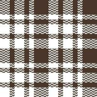 Schots Schotse ruit plaid naadloos patroon, klassiek plaid tartan. traditioneel Schots geweven kleding stof. houthakker overhemd flanel textiel. patroon tegel swatch inbegrepen. vector