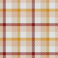 Schotse ruit naadloos patroon. plaid patroon voor sjaal, jurk, rok, andere modern voorjaar herfst winter mode textiel ontwerp. vector