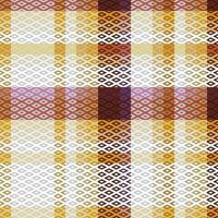 Schotse ruit plaid patroon naadloos. Schots Schotse ruit naadloos patroon. voor overhemd afdrukken, kleding, jurken, tafelkleden, dekens, beddengoed, papier, dekbed, stof en andere textiel producten. vector