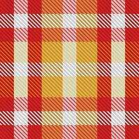 Schots Schotse ruit plaid naadloos patroon, katoenen stof patronen. traditioneel Schots geweven kleding stof. houthakker overhemd flanel textiel. patroon tegel swatch inbegrepen. vector