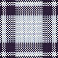 Schotse ruit plaid vector naadloos patroon. abstract controleren plaid patroon. sjabloon voor ontwerp ornament. naadloos kleding stof textuur.