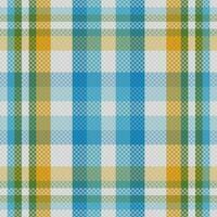 Schotse ruit plaid patroon naadloos. schaakbord patroon. traditioneel Schots geweven kleding stof. houthakker overhemd flanel textiel. patroon tegel swatch inbegrepen. vector