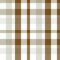 Schotse ruit patroon naadloos. plaid patronen traditioneel Schots geweven kleding stof. houthakker overhemd flanel textiel. patroon tegel swatch inbegrepen. vector