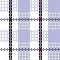 Schotse ruit plaid vector naadloos patroon. abstract controleren plaid patroon. sjabloon voor ontwerp ornament. naadloos kleding stof textuur.