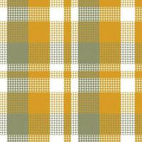 Schotse ruit plaid naadloos patroon. plaid patroon naadloos. traditioneel Schots geweven kleding stof. houthakker overhemd flanel textiel. patroon tegel swatch inbegrepen. vector