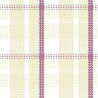 Schotse ruit patroon naadloos. Schots plaid, voor sjaal, jurk, rok, andere modern voorjaar herfst winter mode textiel ontwerp. vector