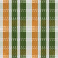 klassiek Schots Schotse ruit ontwerp. plaid patroon naadloos. traditioneel Schots geweven kleding stof. houthakker overhemd flanel textiel. patroon tegel swatch inbegrepen. vector