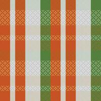 Schotse ruit plaid naadloos patroon. plaid patroon naadloos. flanel overhemd Schotse ruit patronen. modieus tegels vector illustratie voor achtergronden.