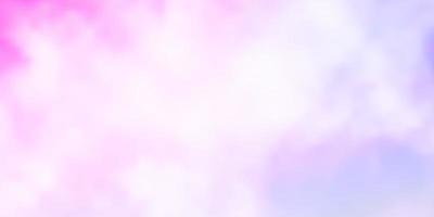 licht paars roze vector achtergrond met cumulus illustratie in abstracte stijl met gradiënt wolken patroon voor uw boekjes folders