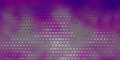 lichtpaarse roze vectortextuur met schijven abstract decoratief ontwerp in gradiëntstijl met bubbels nieuwe sjabloon voor een merkboek vector