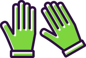 handschoen vector icoon ontwerp