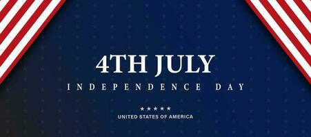 Verenigde Staten van Amerika 4e van juli, onafhankelijkheid dag Verenigde Staten van Amerika, vector illustratie