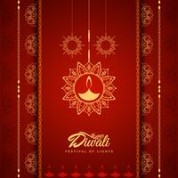 Abstracte Happy Diwali vector achtergrond