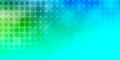 lichtblauw gele vector achtergrond met bubbels glitter abstracte illustratie met kleurrijke druppels patroon voor websites