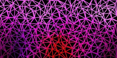 lichtpaars roze vector geometrische veelhoekige lay-out