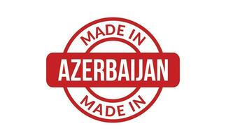 gemaakt in Azerbeidzjan rubber postzegel vector