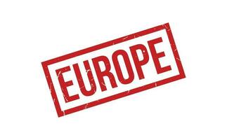 Europa rubber postzegel zegel vector