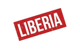 Liberia rubber postzegel zegel vector