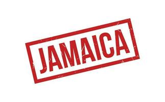 Jamaica rubber postzegel zegel vector