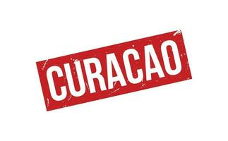 Curacao rubber postzegel zegel vector