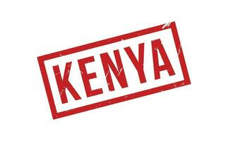 Kenia rubber postzegel zegel vector