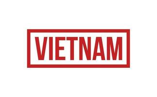 Vietnam rubber postzegel zegel vector