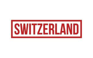 Zwitserland rubber postzegel zegel vector