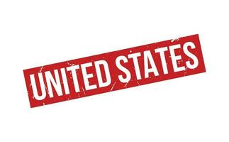Verenigde staten rubber postzegel zegel vector