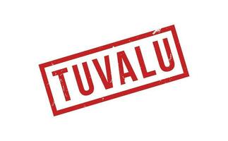 Tuvalu rubber postzegel zegel vector