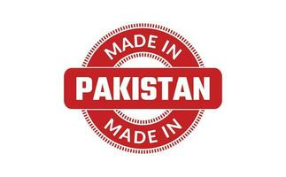 gemaakt in Pakistan rubber postzegel vector