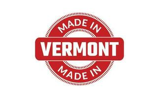 gemaakt in Vermont rubber postzegel vector