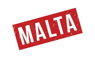 Malta rubber postzegel zegel vector