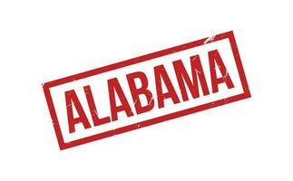 Alabama rubber postzegel zegel vector