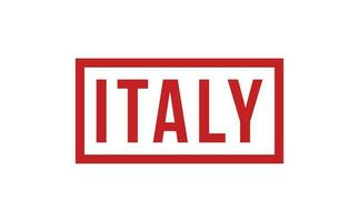 Italië rubber postzegel zegel vector