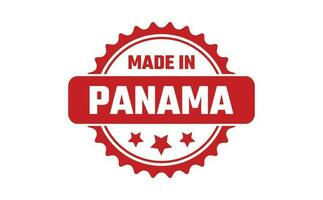 gemaakt in Panama rubber postzegel vector