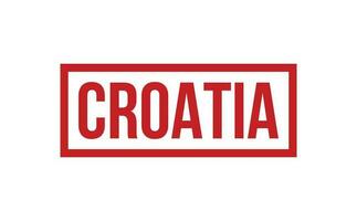 Kroatië rubber postzegel zegel vector