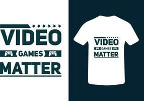 gaming t overhemd ontwerp, typografie gamer t overhemd ontwerp vector