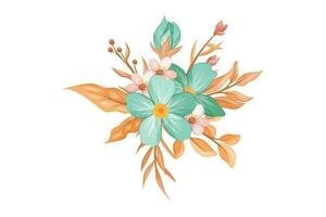 bloem bouqet kunst illustratie vector