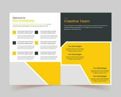 brochure, bedrijf profiel, website glijbaan vector, gemakkelijk banier, webinar, voor app, sociaal media, digitaal Scherm stijl, a4, presentatie, folder set, modern blog berichten vector