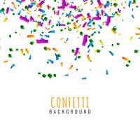 Abstracte kleurrijke confetti viering achtergrond vector