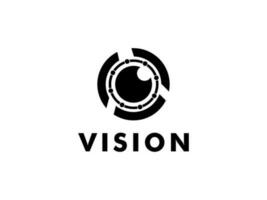 visie tech logo vector sjabloon