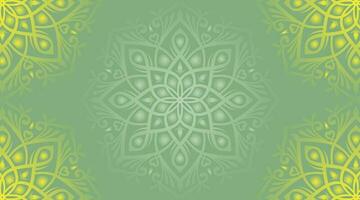 gemakkelijk achtergrond, decoratief mandala ornament vector